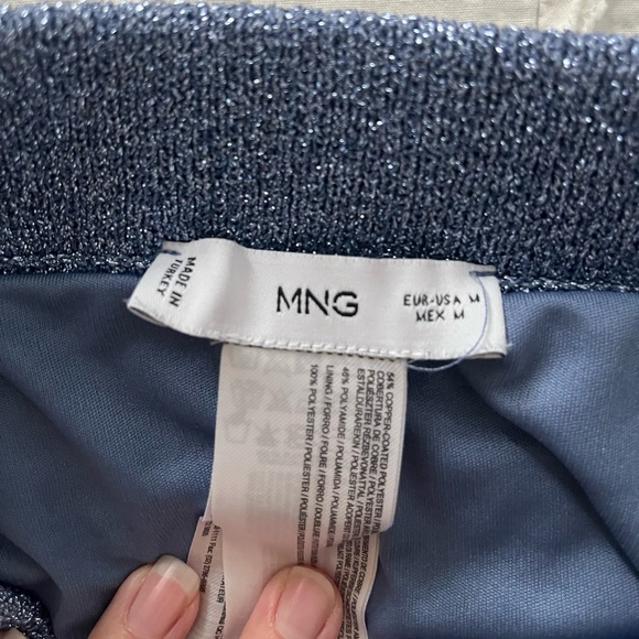 Mango Metallic Shirt/Skirt Set - Picture 5 of 8